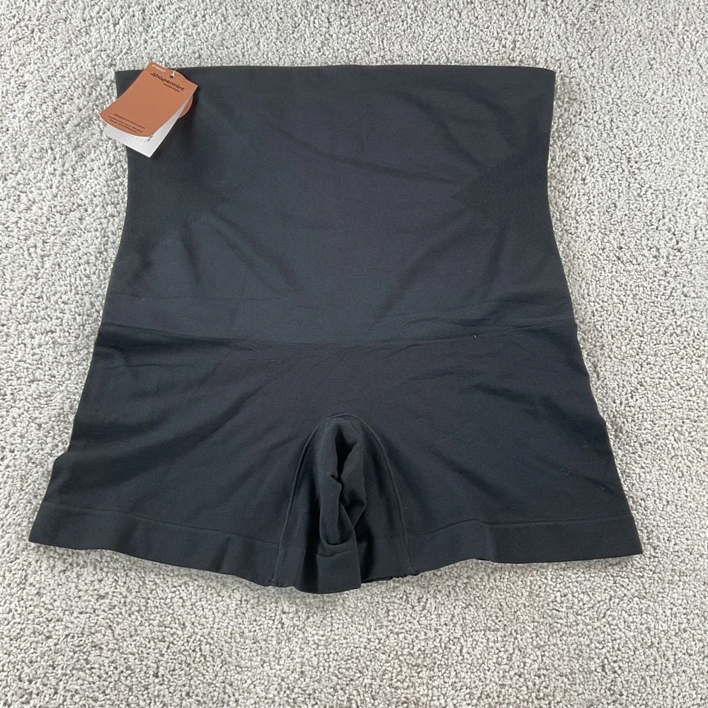 Shapermint Essentials‎ High-Waisted Shaper Boyshort Black 3XL NWT